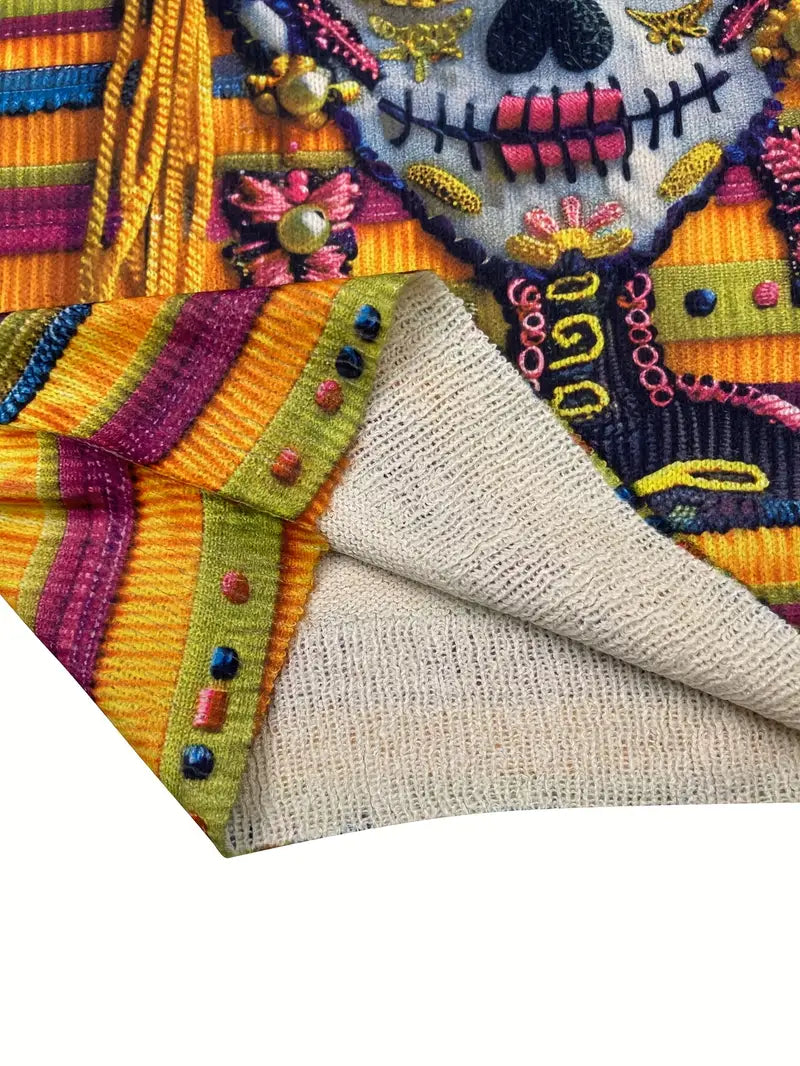 Casual Crew Neck Long Sleeve Sweater, Women's Clothing Bride Of All Souls