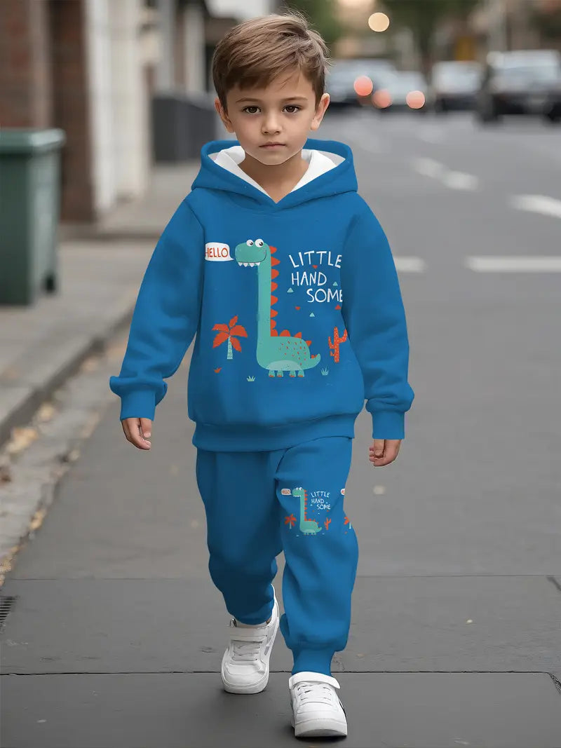 Baby Boys & Girls Hoodie Set Dinosaur