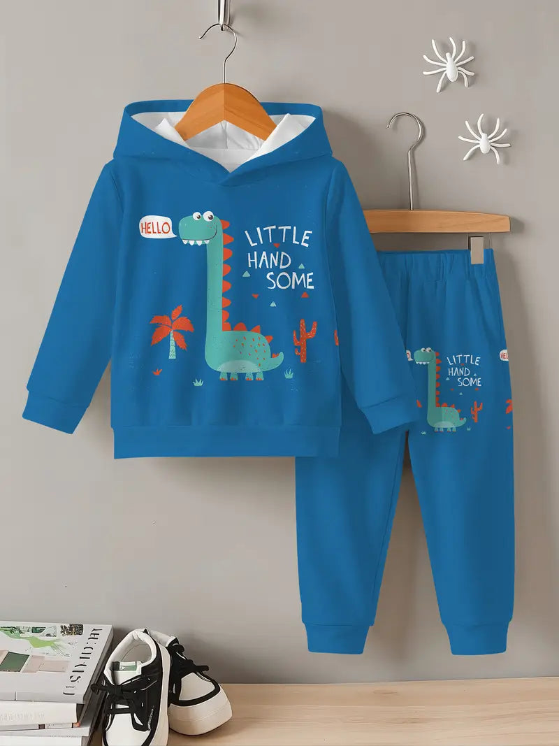 Baby Boys & Girls Hoodie Set Dinosaur