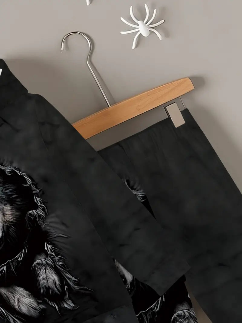 Baby Boys & Girls Hoodie Set Wolf King